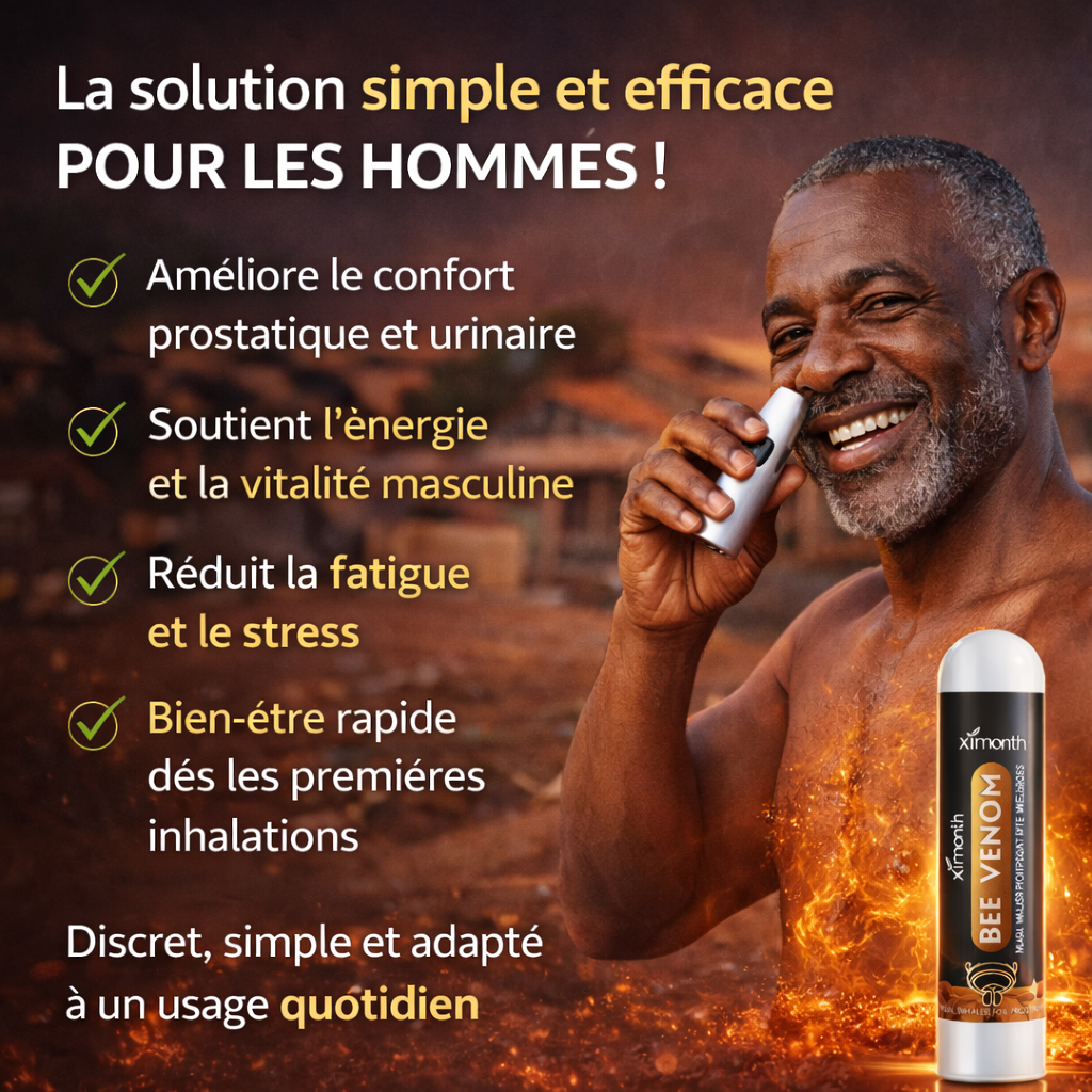 Inhalateur Bee Venom – Retrouver énergie, confort et confiance